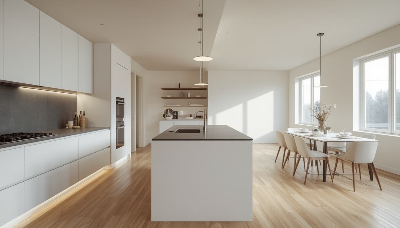 Cocina moderna integrada